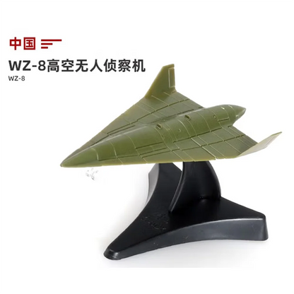 Mini Puzzle Building Toys Desktop Ornaments Soviet MI-24V  Helicopter Gunship Assembly Airplane Plastic Military Model
