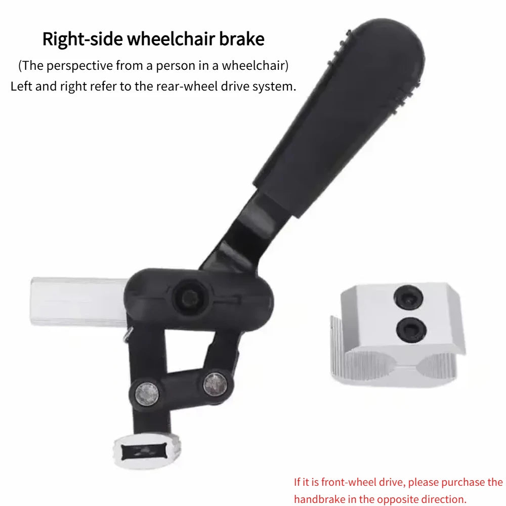 Wheelchair Hand Brake Electric Mechanical Anti-slip Brake Wheelchair Accessories High Sensitivity Wheelchair Brakes Replacement