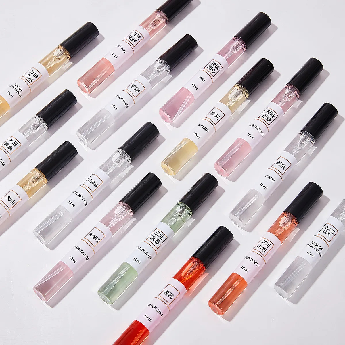 10ml Random Style Brand Pheromone Perfume for Women Men Atomizer Lady Sample Long Lasting Fragrance Pheromone Eau De Parfum