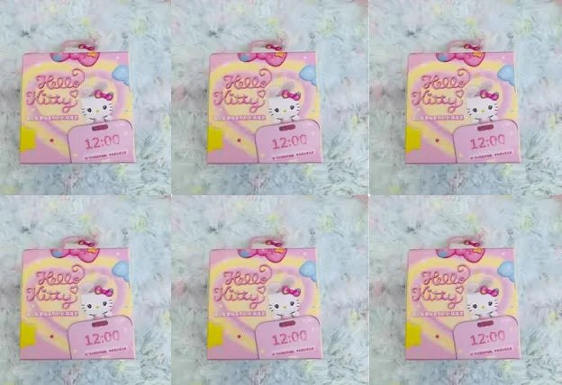 New Sanrio Hello Kitty Sweet Energy V1 V2 V3 Series Blind Box Lying Down Cute Mini Collection Desktop Ornament Fashion Gift