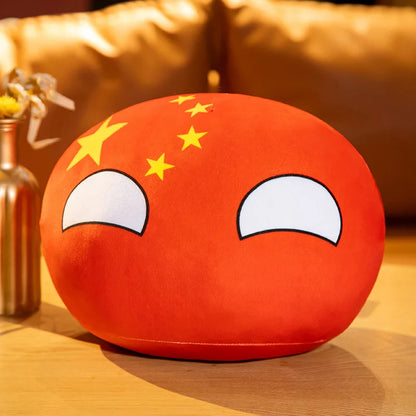 Country Ball Plush Toys 70 Styles 10cm Polandball Pendant Country Balls Countryball Stuffed Doll Xmas Birthday Gifts for Kids