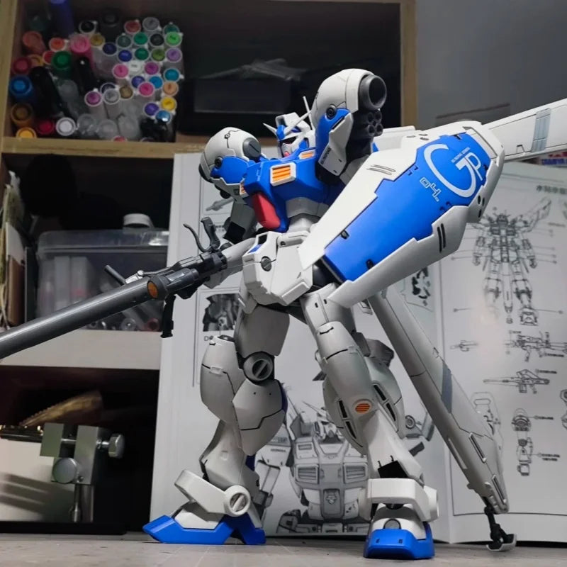 DOUDOU Model GP04 Action Figure RX-78GP04G Gerbera RE 1/100 Scale Assembly Model Kit U.C.0083 Plastic Toy Gift