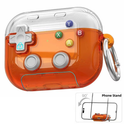 for AirPods Pro 3/Pro 2/Pro/4 Case with Secure Lock Cute 3D Game Player Design Protective Earphone Case Cover for AirPods 4/Pro3