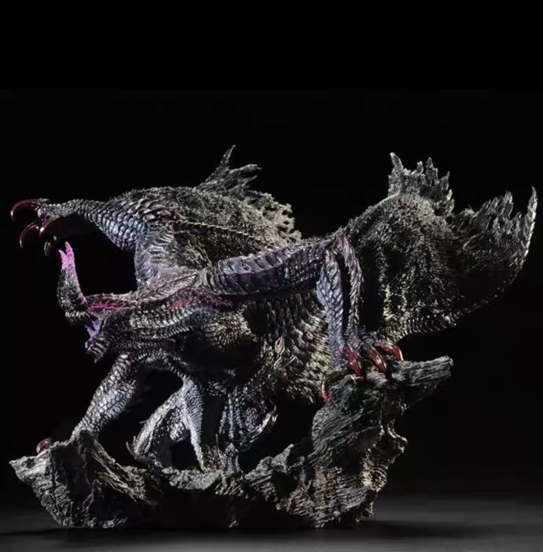 Genuine And In Stock Monster Hunter Statue Gore Magala Cfb Handmade Model Gift Collection World Ice Rise Birthday Gift Gk Statue