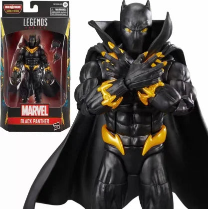 Special OfferOriginal Hasbro Marvel Legends Series BLACK PANTHER Anime Figure  Collection MolFigure Frenzy  in stock