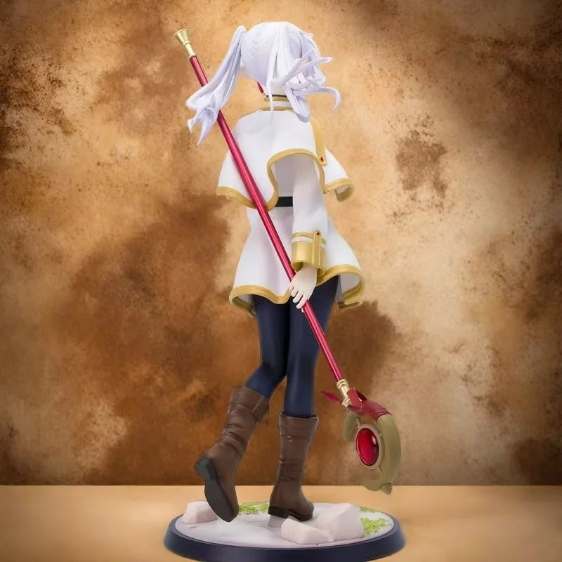 25cm Frieren: Beyond Journey'S End Frieren Standing Position Anime Figure Model Statue Fans Collection Desktop Ornament Toys