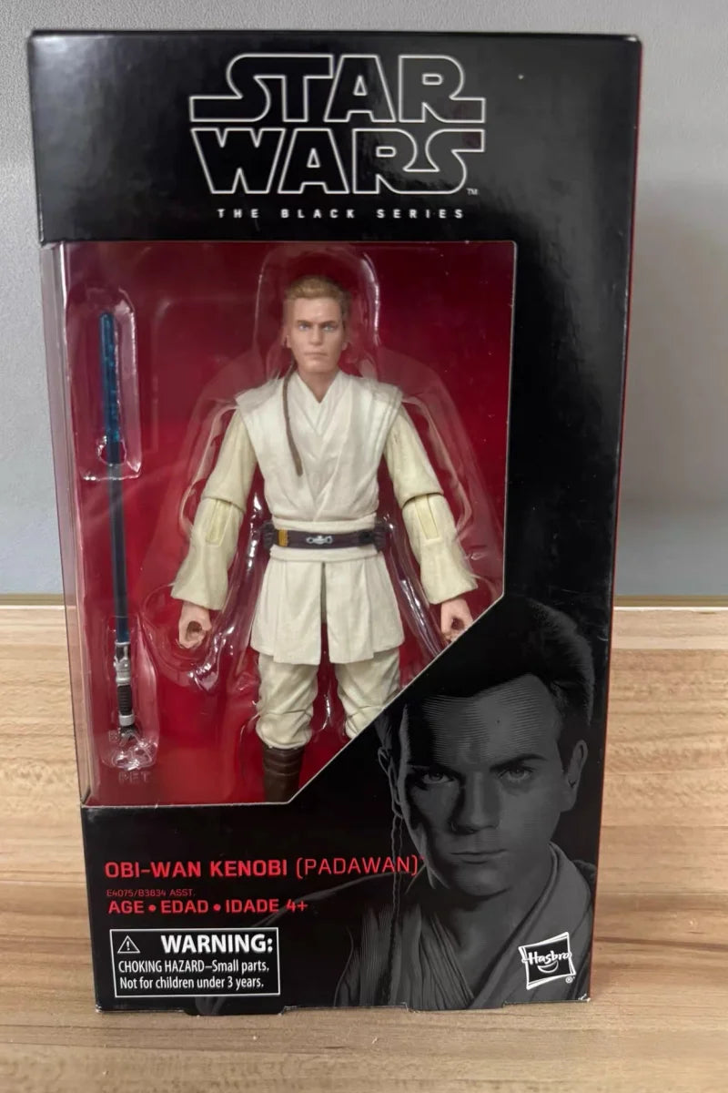 New Original Hasbro Star Wars The Series 6inch Mace Windu Darth Vader Collectible Action Figure Toy For Children Christmas Gifts