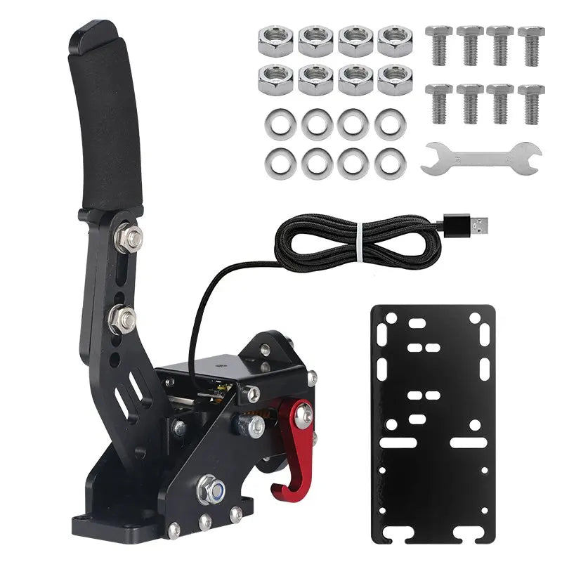 Hall Effect Sim Racing Handbrake Linear USB PC Drift Brake for ETS2 Assetto Corsa Compatible with SimRuito Paddock