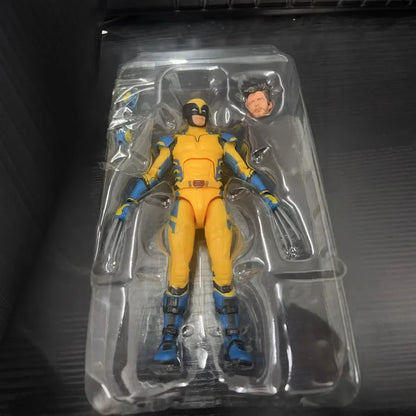 Marvel Legends Wolverine Deadpool Wolverine Movie Yellow Suit 6 Inch Action Collectible Figure For Adult Collectors