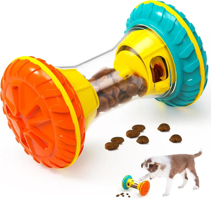 BoYoYo Interactive Dog Toys, Dog Puzzle Toys for Smart, Dog Enrichment Toy to Keep Them Busy, Treaw Puzzles Feeder, Yellow