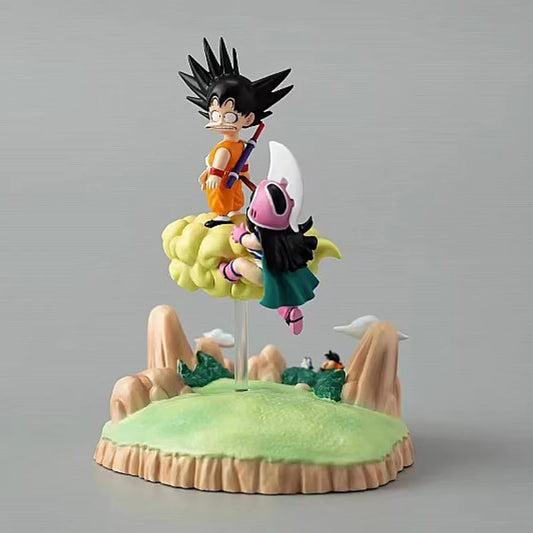 Dragon Ball Anime Figures Goku Figurine Chichi Action Figure Dbz Pvc Statue Cute Doll Gk Collectible Model Decoration Toys Gifts