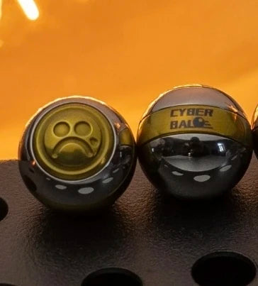 Metal Toys Dz Cyber Ball Bounce Push Slider Fidget Toy Bead Spinner New Original Design Elastic Limit Edc Gadgets Fidget Toys