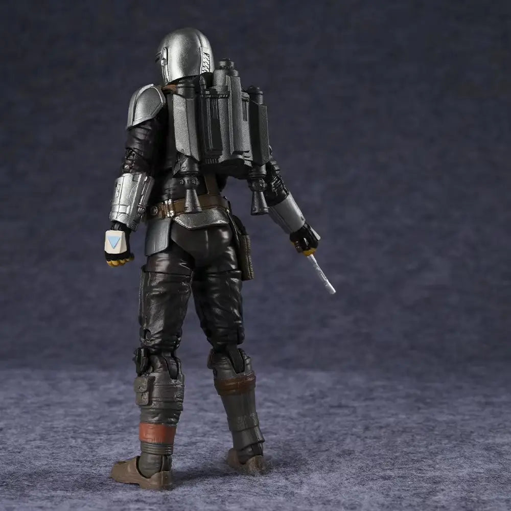 Star Wars The Black Series - Din Djarin The Mandalorian and The Child Baby Yoda Joints Moveable Action Figure Model Toys