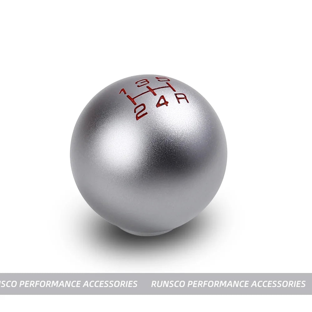 New Gear Shift Knob 5/6 Speed Matte Ball Shape for Honda Civic FD2 FN2 EP3 TYPE R DC2 DC5 Fit City Shifter Knob M10x1.5