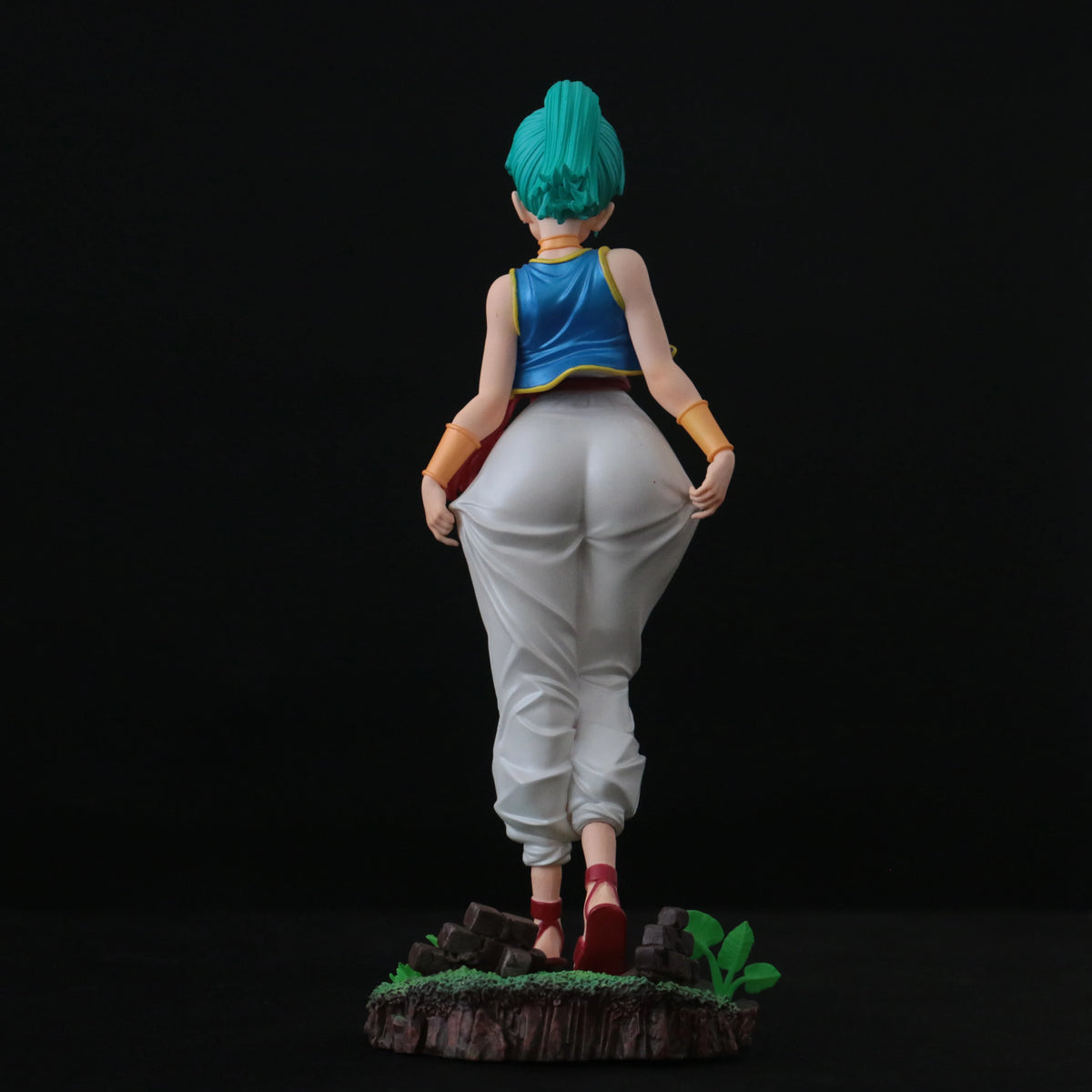 11.02in/28cm Anime Dragon Ball Z Figure Bulma Anime Figures PVC Action Figures Collection Model Toys For Christmas Gifts