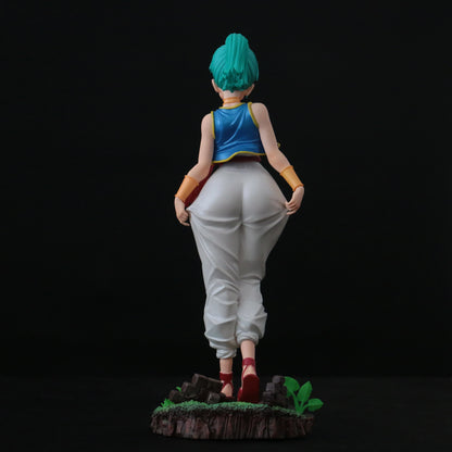 11.02in/28cm Anime Dragon Ball Z Figure Bulma Anime Figures PVC Action Figures Collection Model Toys For Christmas Gifts