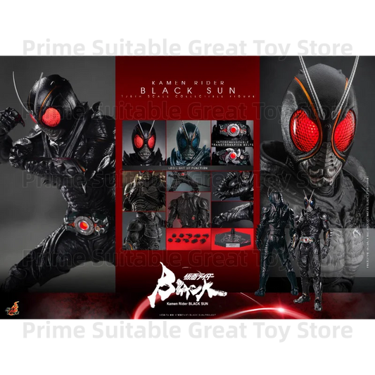 【In Stock】HOTTOYS HT 1/6 Kamen Rider TMS100 Black Sun TMS101 Shadowmoon TMS106 Battle Hopper Motorcycle Gift&Collection