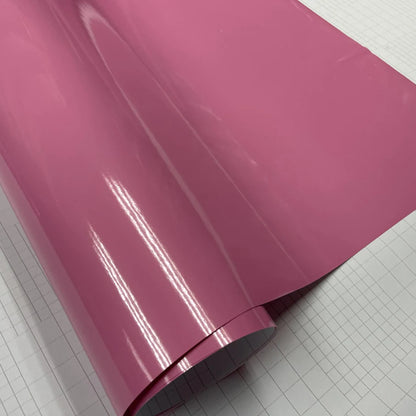 40CM/50CM/58CM x152CM Glossy Pink Vinyl Film Car Decal Wrap Sticker for Car Hood Roof Motorcycle Sticker