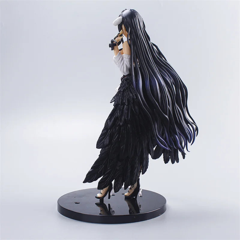 21cm Albedo Action Figures Black Wings Protector PVC Collectible Figure Undead Girl Home Decoration Model Toys For Kid Gift