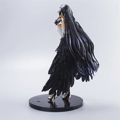 21cm Albedo Action Figures Black Wings Protector PVC Collectible Figure Undead Girl Home Decoration Model Toys For Kid Gift