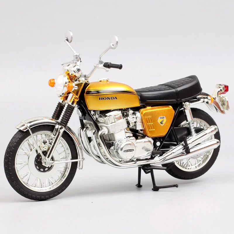 1/12 Scale Automaxx Classic Dream CB750 Four 1969 Motorcycle Diecasts & Toy Vehicles Bike Model Collectible Joycity Gold