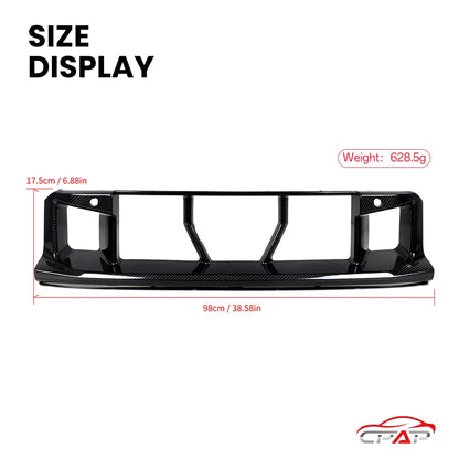 Real Dry Carbon Fiber Front Grille Center Trim for BMW M2 G87 OEM Style 2023-IN Air Intake Vents Bumper Grills Accessories