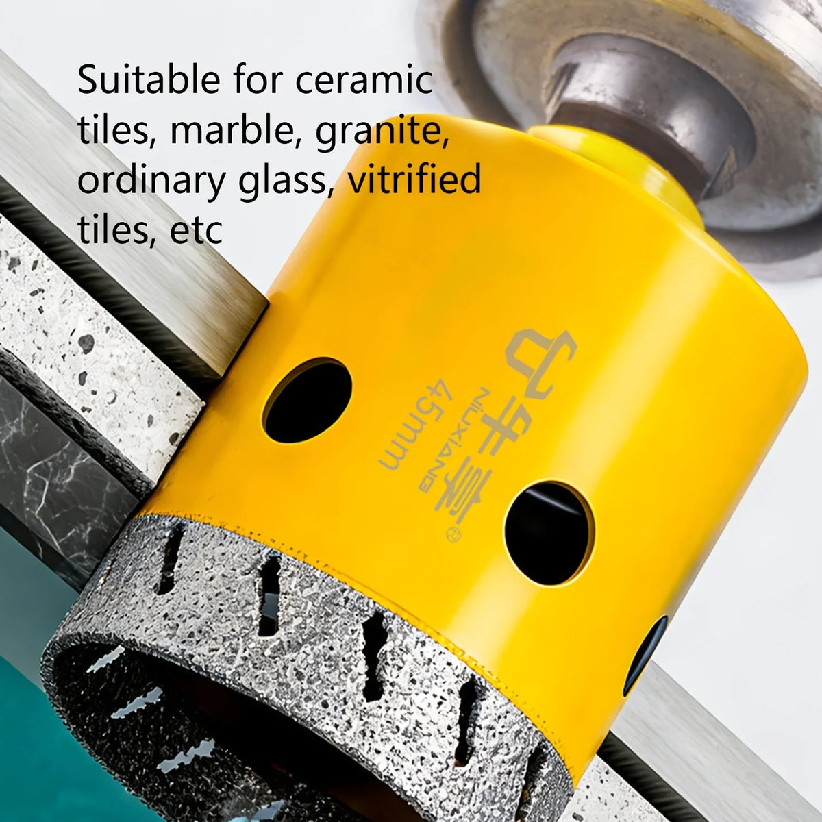 Diamond Drill Bits Set Ceramic Tile Hole Saw with Position Drill for Glass Marble Granite Stone Porcelain