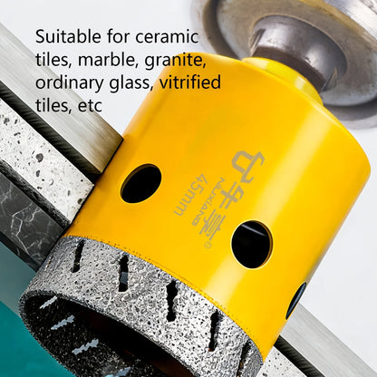 Diamond Drill Bits Set Ceramic Tile Hole Saw with Position Drill for Glass Marble Granite Stone Porcelain