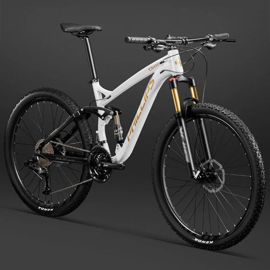 24/26/27.5 inch Mountain Bike Downhill Mountain Bicycle 27/30/33 Speed Soft Tail Full Shock Absorption Bicycle