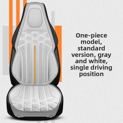 Car Suede Seat Protection Universal Car Seat Cover All Season Breathable Perforated Suede SUV Sedan Seat Cover Latex Cushion