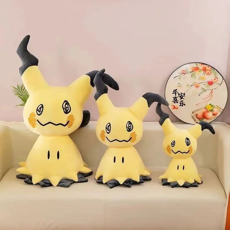 50/90cm Poke Mimikyu Plush Toy Body Pillow Sofa Cushion Sleep Comfort Companion Cute Stuffed Doll Room Decoration Gift
