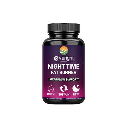 Night Fat Burner - Boost Metabolism, Improve Sleep & Curb Cravings for Effective Weight Loss (Men & Women)