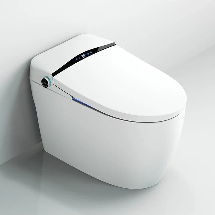 110V/220V Black One‑Piece Smart Toilet Automatic Electric Intelligent Bidet Toilet Modern Luxury WC for Bathroom Home Use