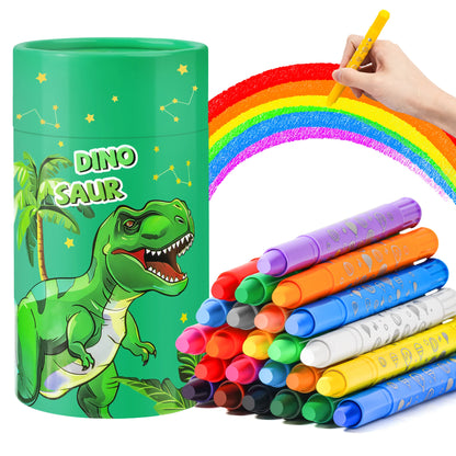 12/24 Colors Twist Crayons for Toddlers Non Toxic Washable Wax Crayons for Kids Art Supplies Drawing Coloring Crayon Set
