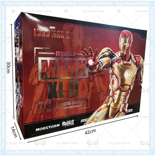 MORSTORM E-model for Marvel Iron Man MK50 MK49 MK46 MK47 MK43 MK7 Iron SpiderMan Deluxe 1/9 Scale Action Figure Assembled