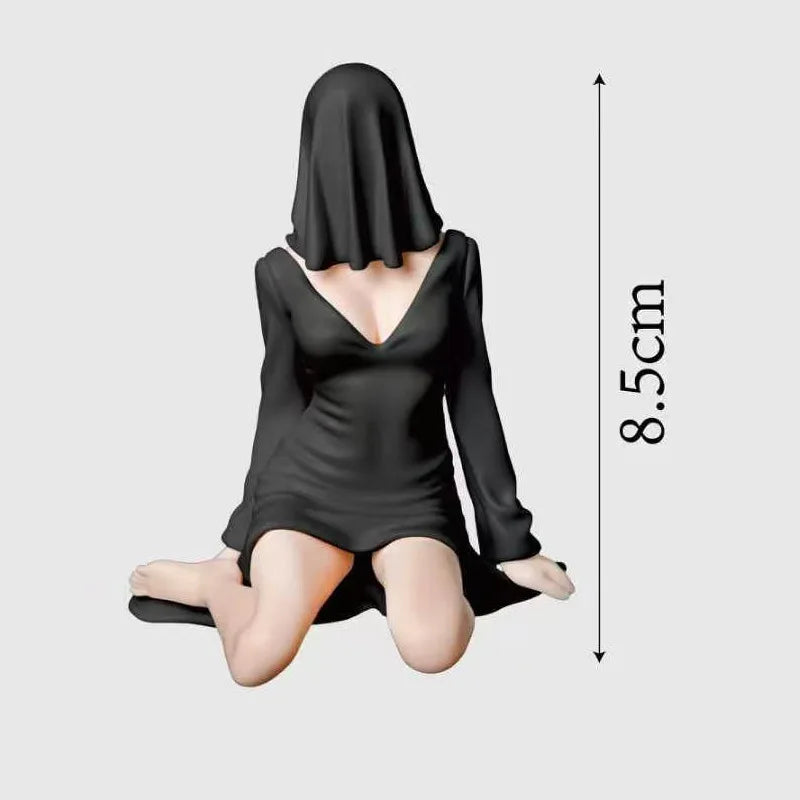 Anime Ghost Girl Figure Pvc Collectible Statue Car Dashboard Decoration Desktop Ornament Gift For Adult Anime Enthusiasts