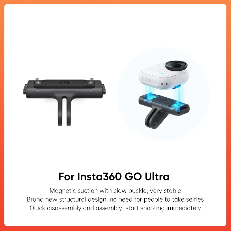 Insta360 Official Accessories - Go Ultra Camera Combo Kit, Screen Protector, etc.,Compatible with Go ultra Original Accessories.