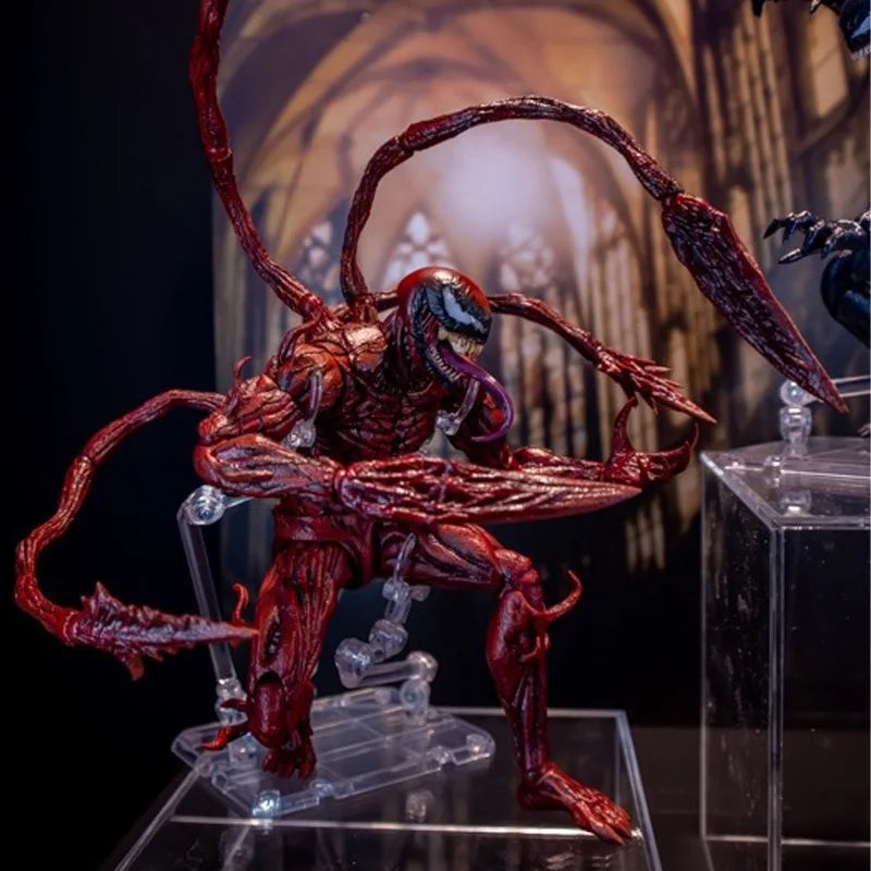 SHFiguarts Venom Red Venom Carnage Action Figure Shf Venom 2 Let There Be Carnage Anime Figure Model Doll Toy Birthday Gifts