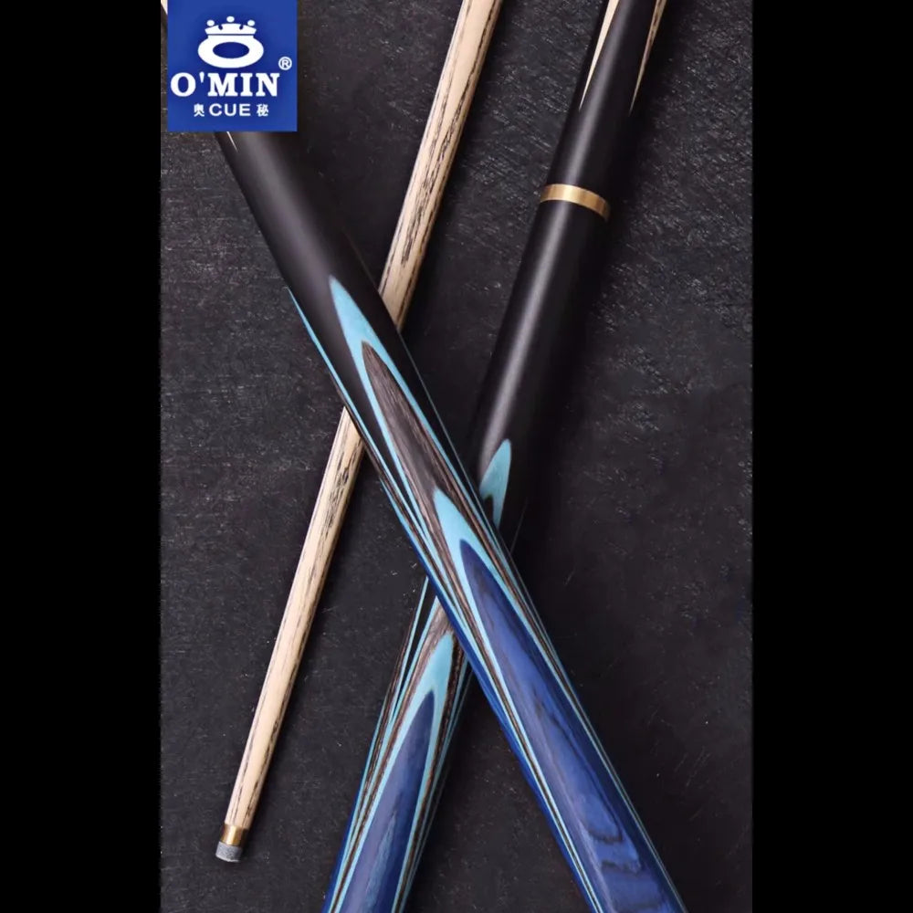 OMIN 57" New Style Gunman White Ash Snooker Billiard Pool Cue Stick 9.5mm/10mm Set