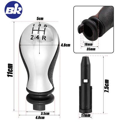 High-quality Gear Shift Knob Lever Shifter Head Replacement Fits For Citroen C5 2001-2008 Xsara Picasso 1999-2008  Interior