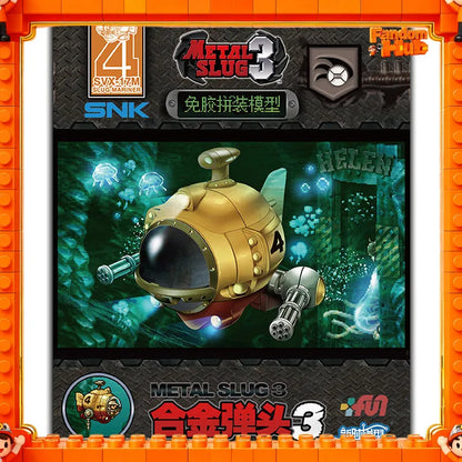 NEW NEW NEW Metal Slug 3 Model Assembly SV-H03 SVX-22UG SCX-17 Action Figure Model Toy Fans Gift