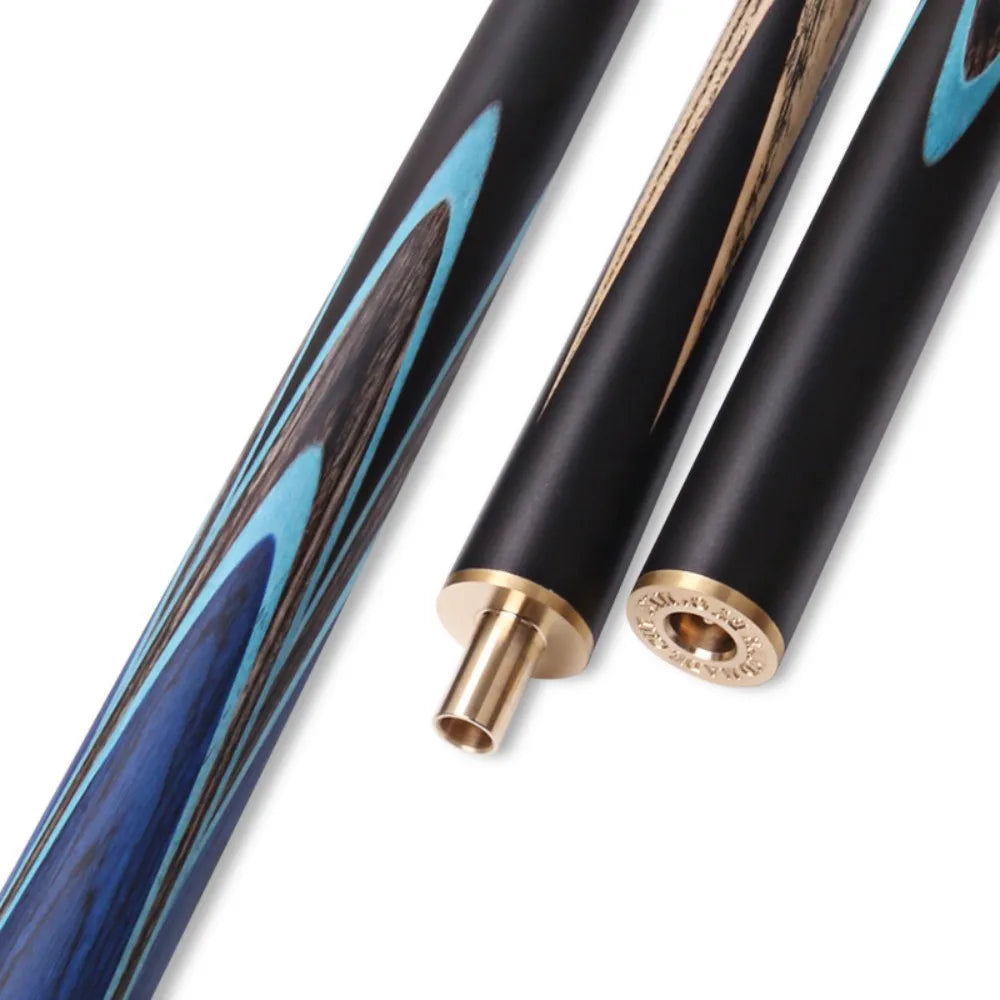 OMIN 57" New Style Gunman White Ash Snooker Billiard Pool Cue Stick 9.5mm/10mm Set