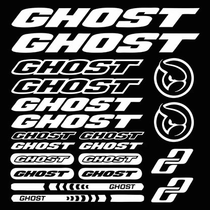 G178 Bicycle Frame Vinyl Stickers For GHOST Road bike Mountain Bike MTB BMX Cycling Rack Decal Bike Decorative Accessories