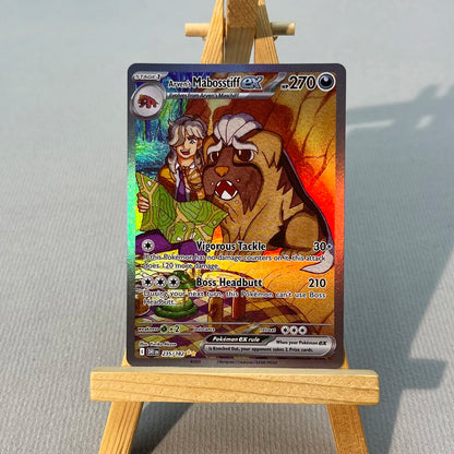 DRI PTCG4-001 Tcg proxy PKM Cards Misty's Psyduck Cynthia's Garchomp Rare Collection Battle Toys Gifts for Hobbies home play