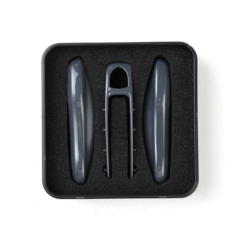 3PCS Smart Key Shell Cover Case for Porsche New Cayenne Panamera 911 992 Taycan Car Key Case Car Accessories Protective Case