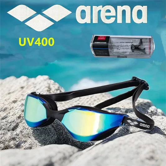 Aremd 25 Year Professional Racing Swimming Goggles Waterproof Anti Fog High Definition UV400 Competition Training Swim Equipment