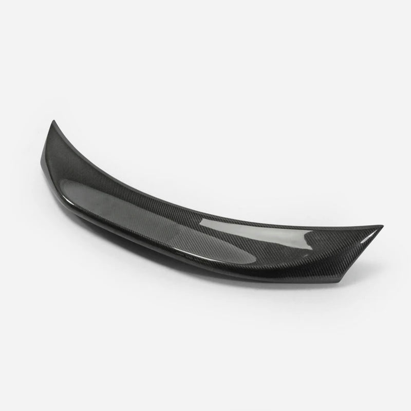 For Mazda MX5 Miata ND RF LMS Style Confiber Fiber Glass Unpainted Duckbill Spoiler Trunk Wing Lip Racing AccessoriTrim