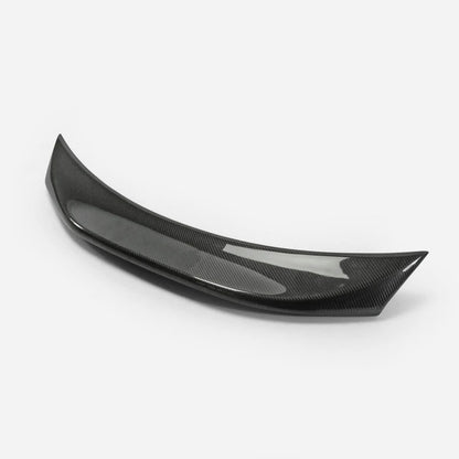 For Mazda MX5 Miata ND RF LMS Style Confiber Fiber Glass Unpainted Duckbill Spoiler Trunk Wing Lip Racing AccessoriTrim