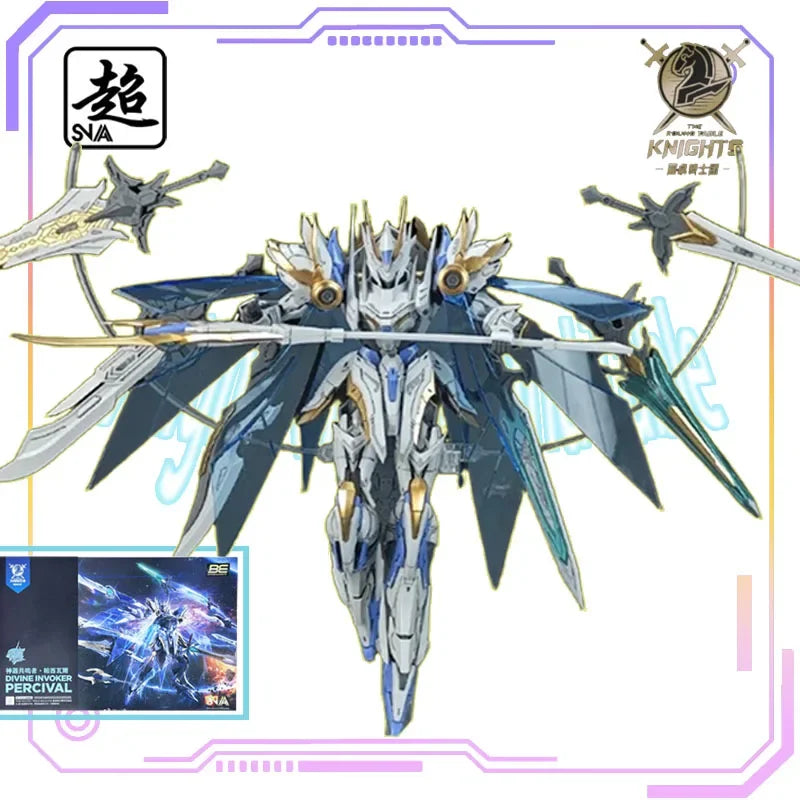 SNAA Original The Round Table Knights  Series Giant Axe - Lancelot Anime  Figure Assembly Model Toys  Model  Gifts Fo Boys
