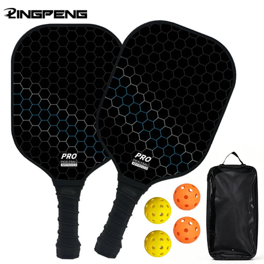 Pickleball Paddles Set Lightweight Racquets Set Indoor and Outdoor Exercise For All Ages Sports Beach Tennis Racket Cricket Ball